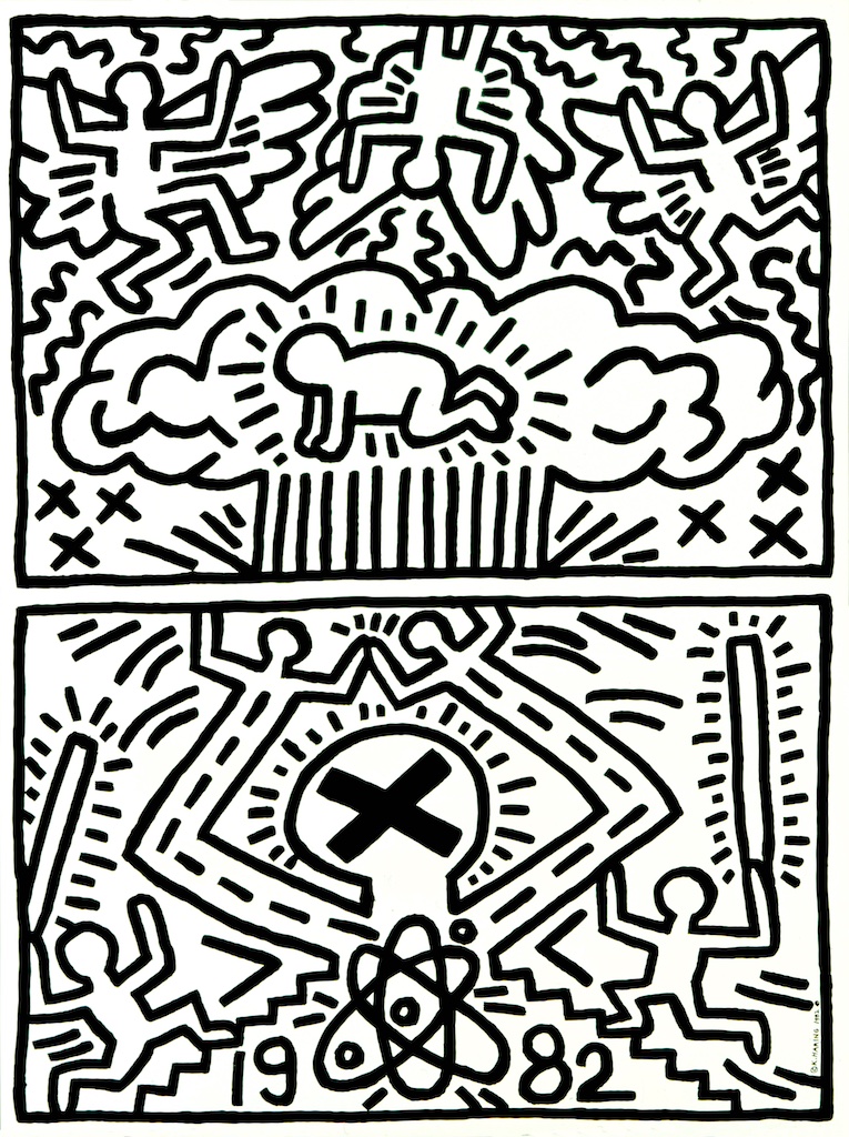 Keith Haring - Nuclear Disarmament
