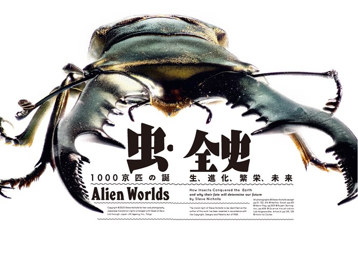 Alien Worlds: How Insects Conquered the Earth and why their fate will determine our future｜虫・全史 1000京匹の誕生、進化、繁栄、未来